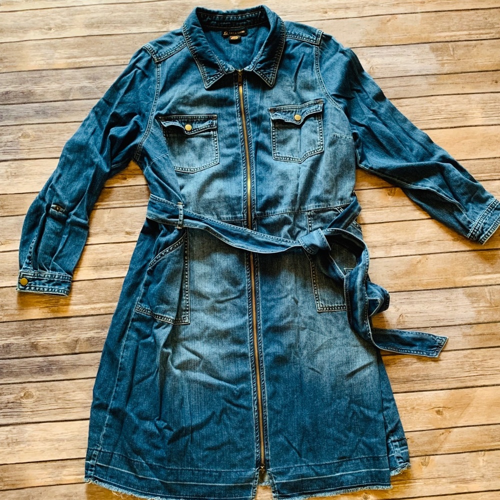 Love & Legend Denim Dress Women’s size 18